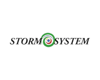 Logotipo da empresa Storm System, sistema que a integração da Maker funciona